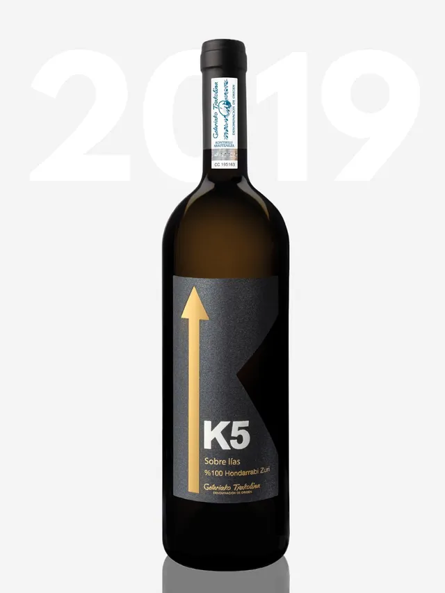 Bodega K5 K5 2019 vino bianco txakoli cassa 6 bottiglie