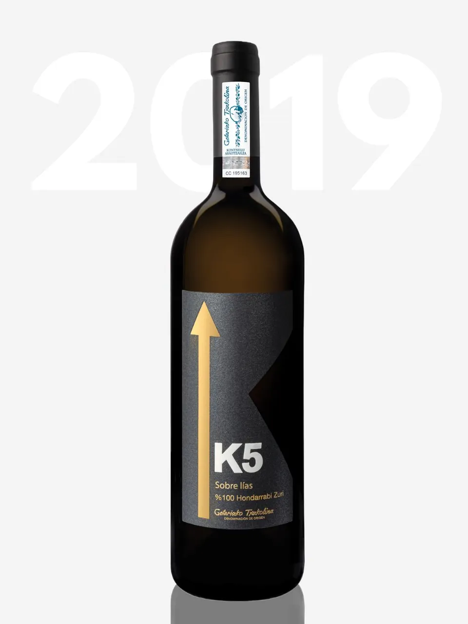 Bodega K5 K5 2019 vino bianco txakoli cassa 6 bottiglie