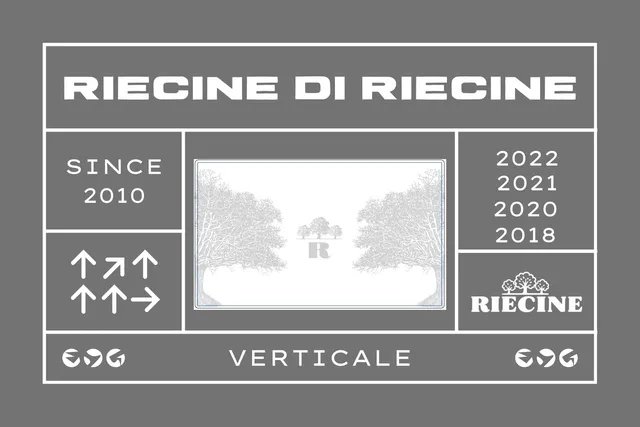 Riecine Riecine di Riecine verticale vino rosso 4x0,75 L