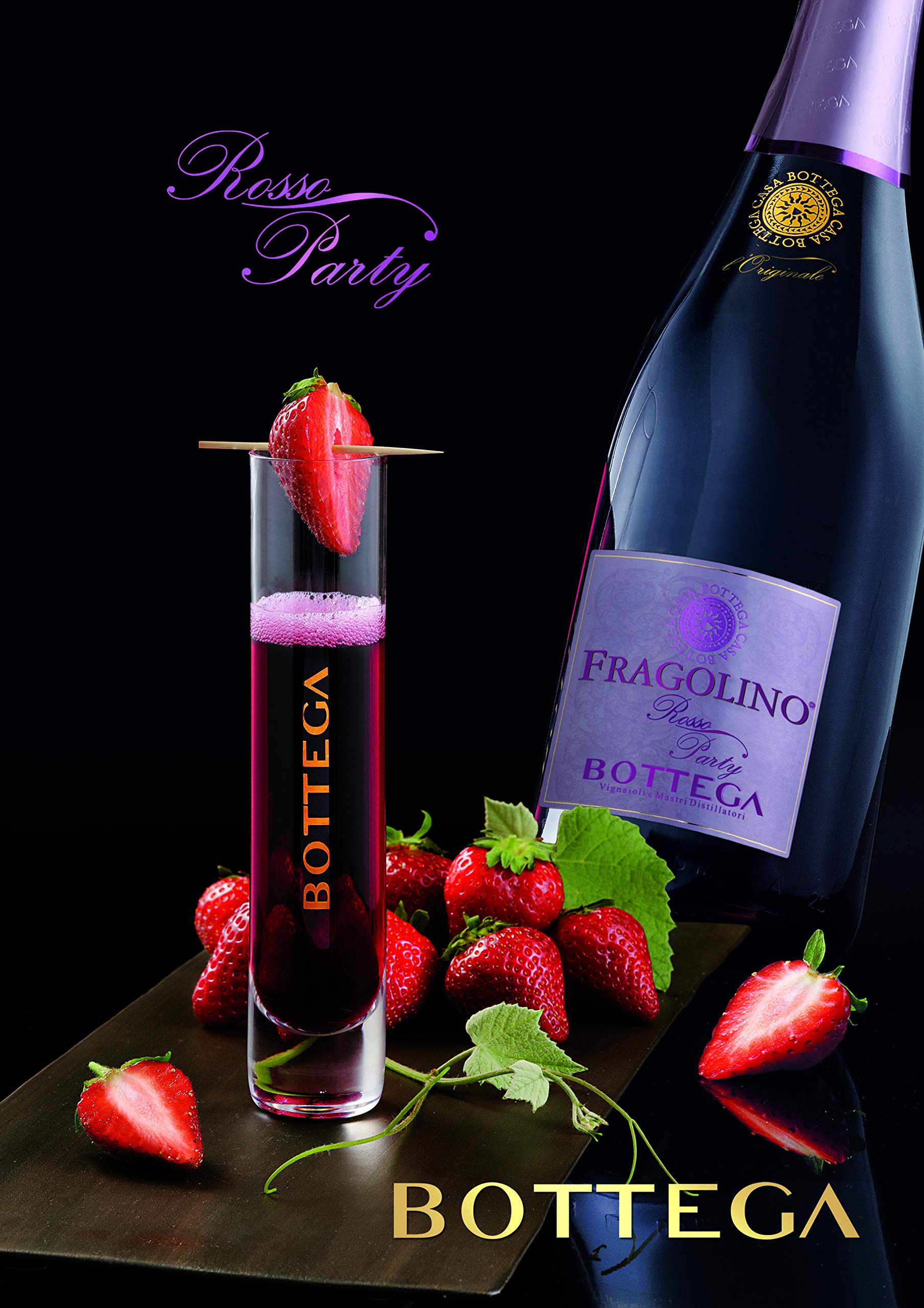 Bottega Fragolino Rosso Party Bevanda 750ml Dolce