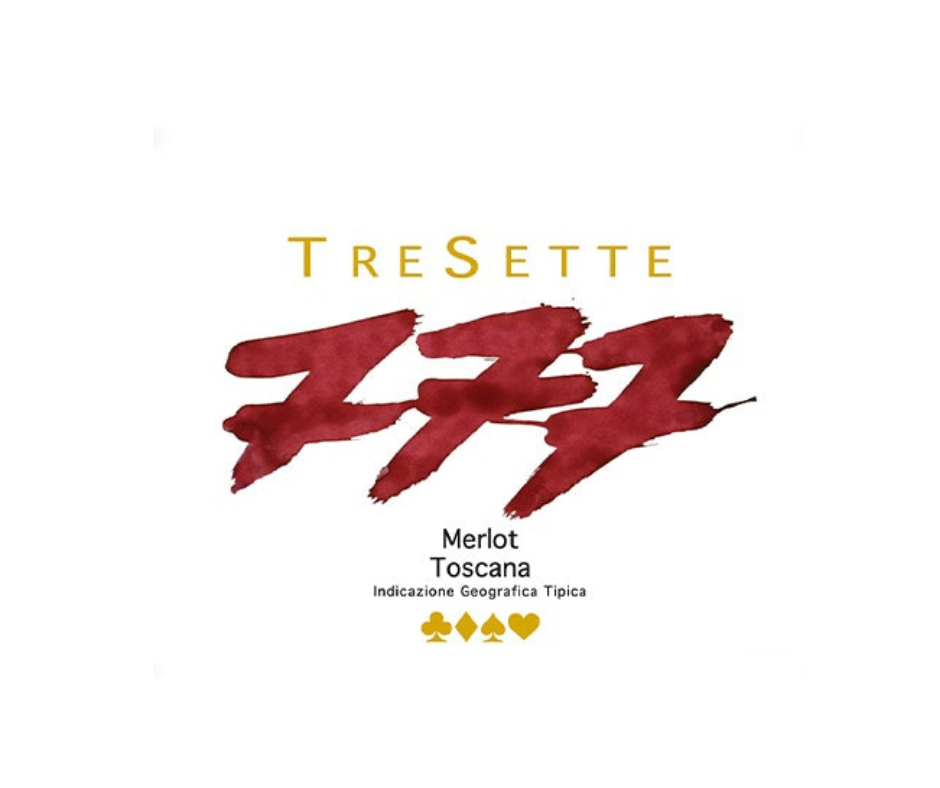 Riecine TreSette merlot Toscana vino rosso 0,75 L 2018
