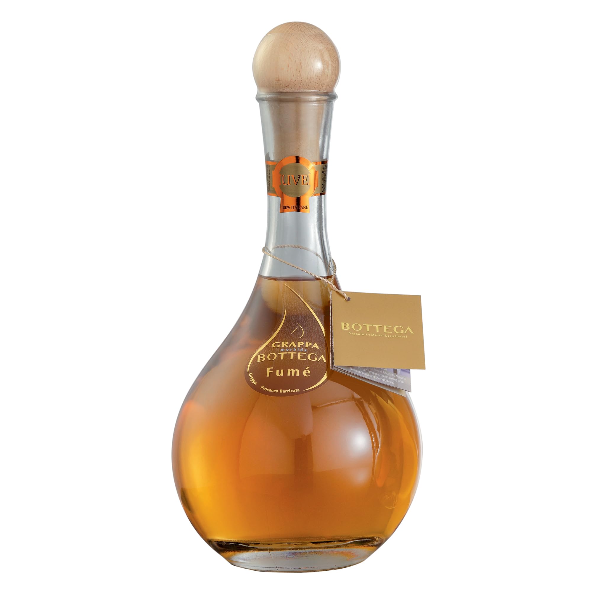 Bottega Fumé Grappa Barricata di Prosecco 700ml Affumicata