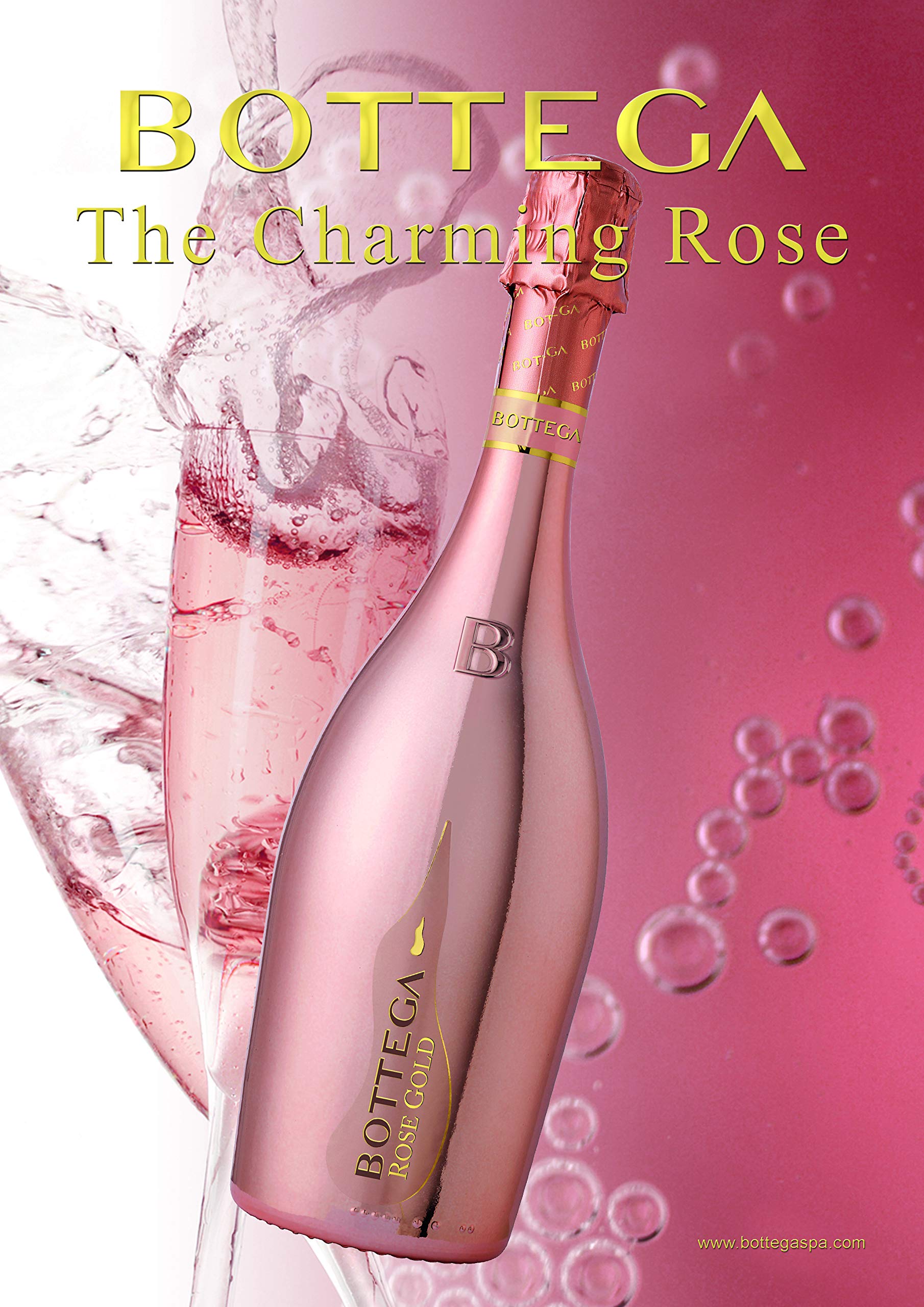 Bottega Rose Gold Pinot Nero Spumante Brut Rosé 750ml